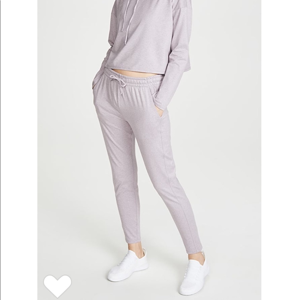 We Over Me Lilac Joggers